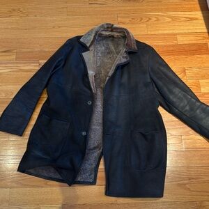 Italian Made men Shearling Coat